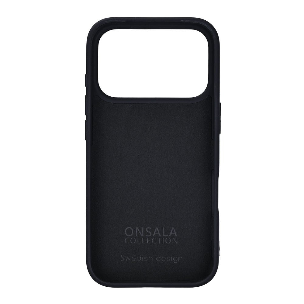 iPhone 17 Pro Onsala Silikone Cover - Black
