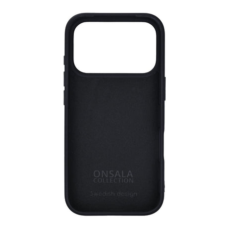 iPhone 17 Pro Onsala Silikone Cover - Black