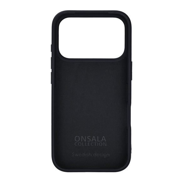 iPhone 17 Pro Onsala Silikone Cover - Black