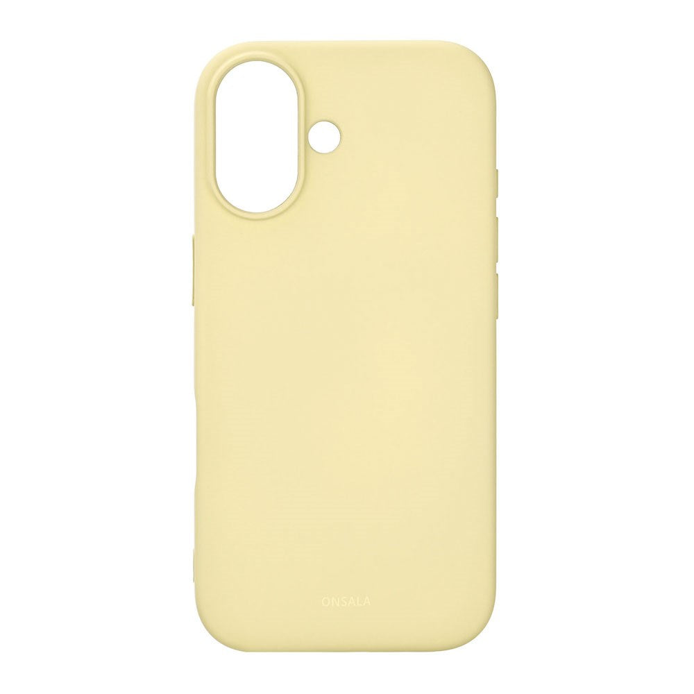 iPhone 17 Onsala Silikone Cover - Lemon