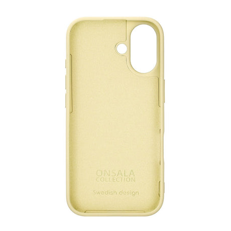 iPhone 17 Onsala Silikone Cover - Lemon