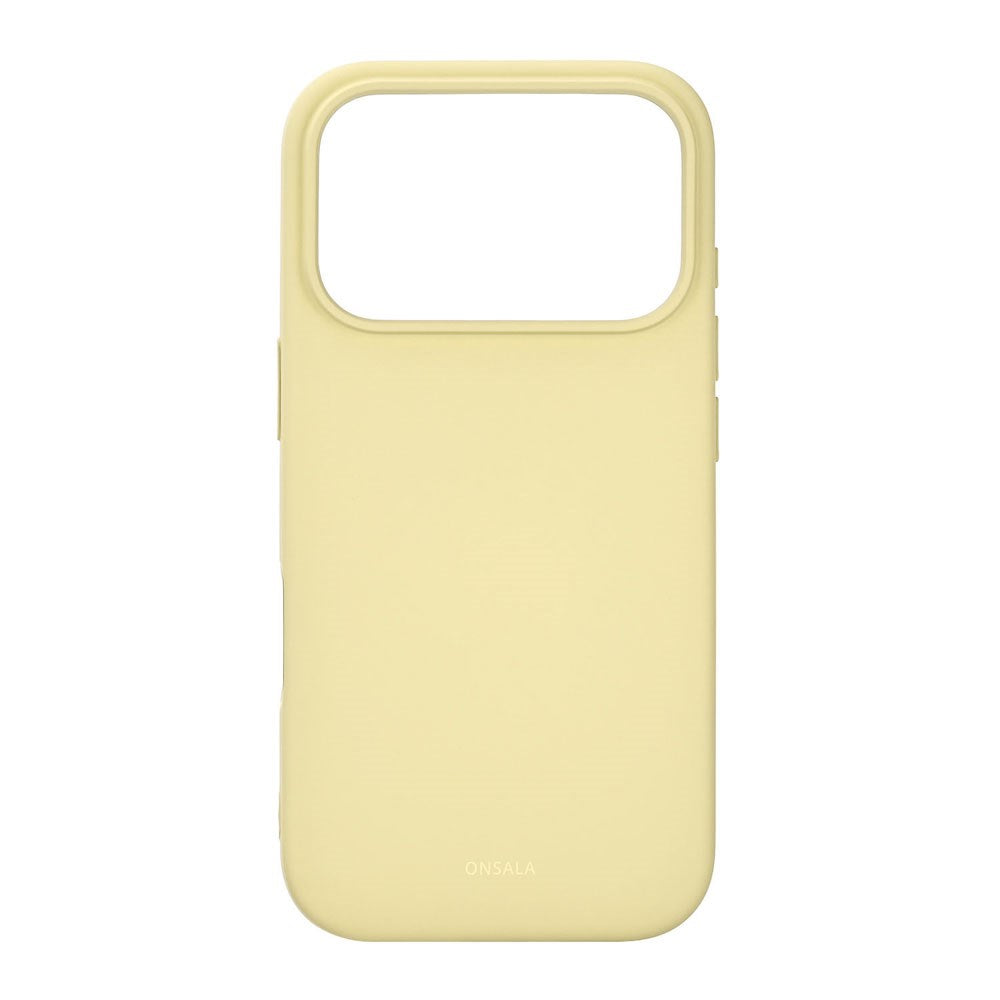 iPhone 17 Pro Onsala Silikone Cover - Lemon