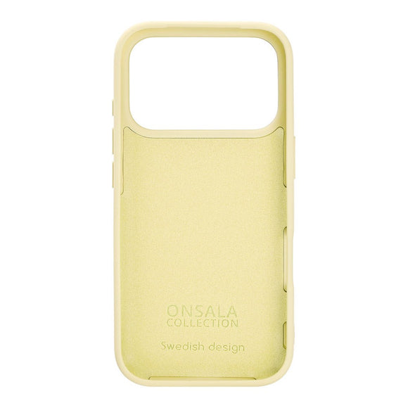 iPhone 17 Pro Onsala Silikone Cover - Lemon