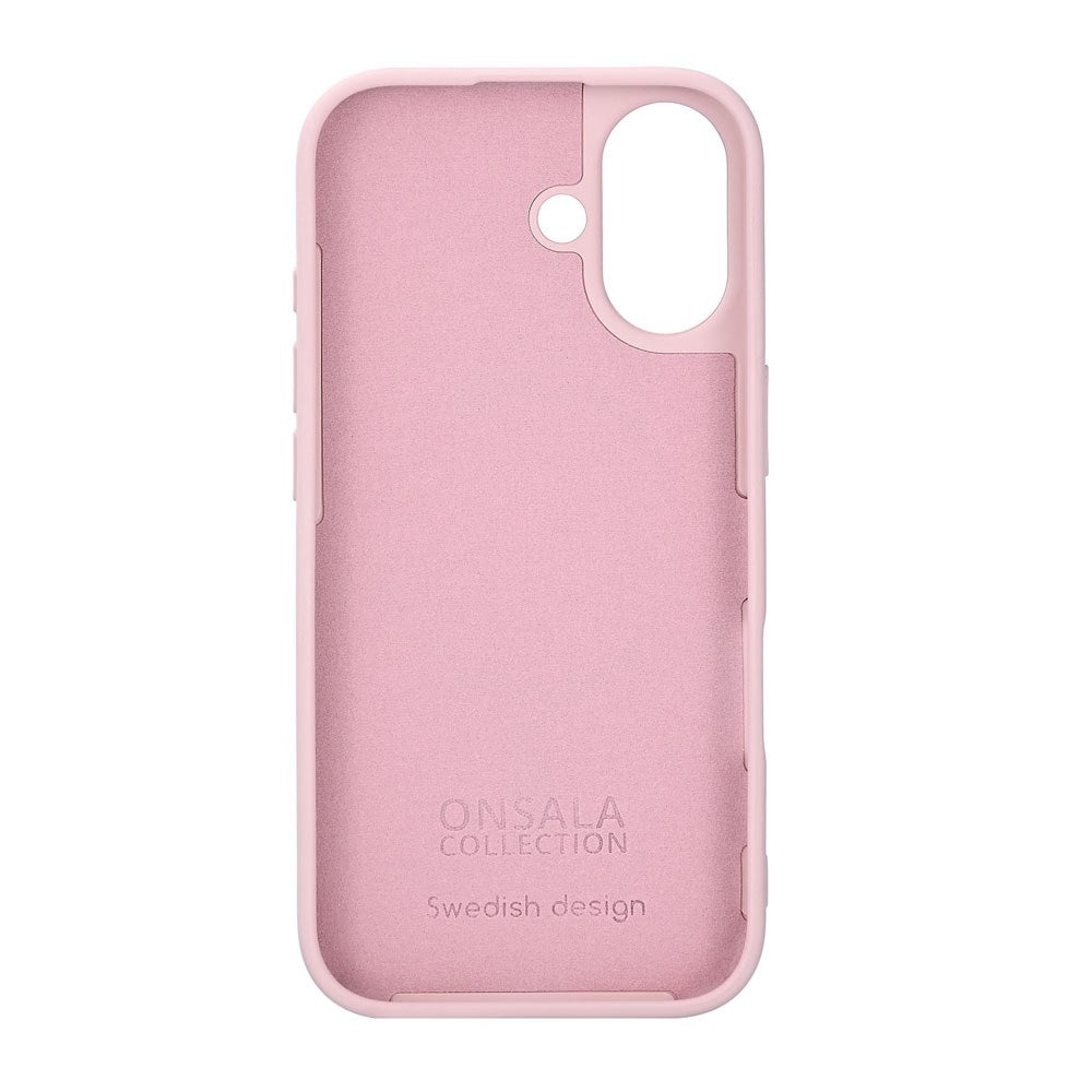 iPhone 17 Onsala Silikone Cover - Chalk Pink