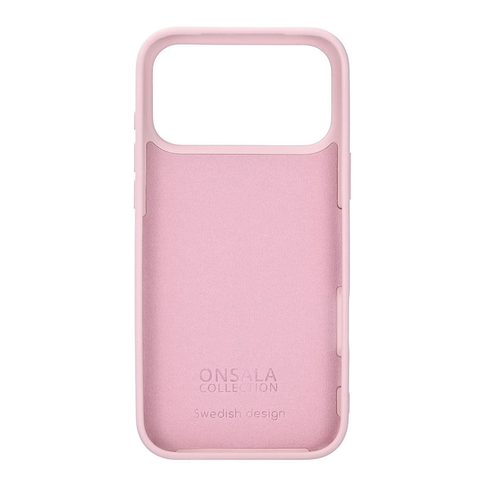 iPhone 17 Pro Max Onsala Silikone Cover - Chalk Pink