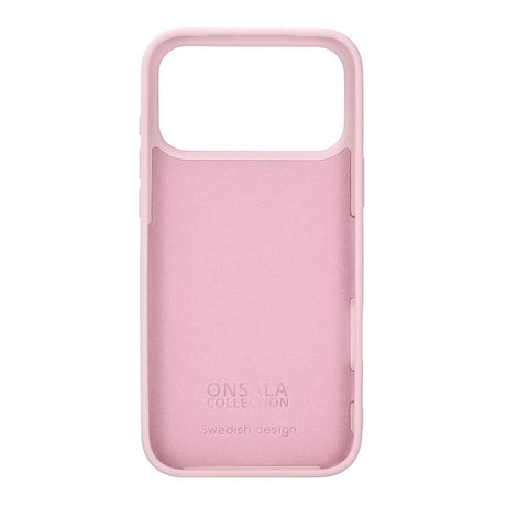 iPhone 17 Pro Max Onsala Silikone Cover - Chalk Pink