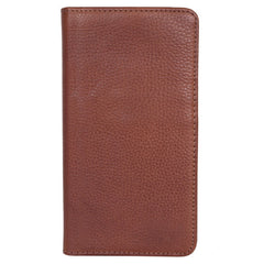Buffalo Wallet Ægte Læder Universal Etui m. Pung (Maks. Mobil: 150 x 65mm) - Brun