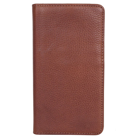 Buffalo Wallet Ægte Læder Universal Etui m. Pung (Maks. Mobil: 150 x 65mm) - Brun