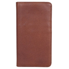 Buffalo Wallet Ægte Læder Universal Etui m. Pung (Maks. Mobil: 160 x 75mm) - Brun