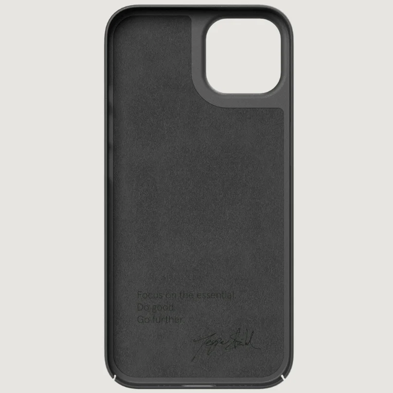 Nudient Thin Case V3 iPhone 13 Cover - Stone Grey