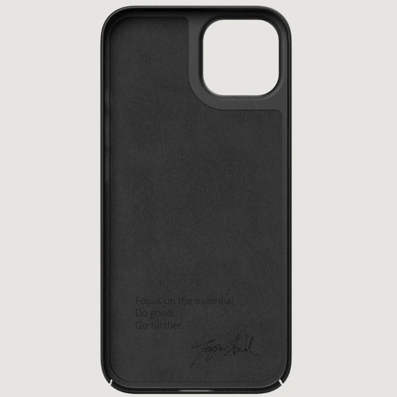 Nudient Thin Case V3 iPhone 13 Cover - Ink Black