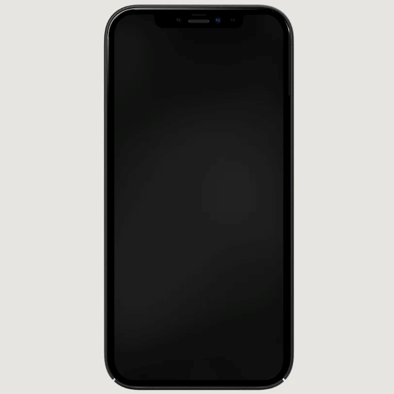 Nudient Thin Case V3 iPhone 13 Cover - Ink Black