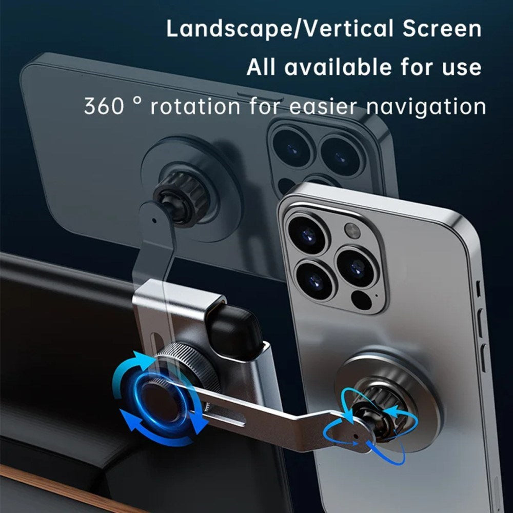 Tesla Model 3 / Model Y Mobilholder til Tesla Touchskærme - Magnetisk - Aluminium
