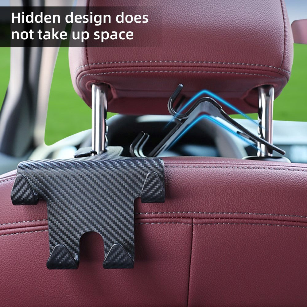 Smartphone Holder med Nakkestøtte Montering - Sort