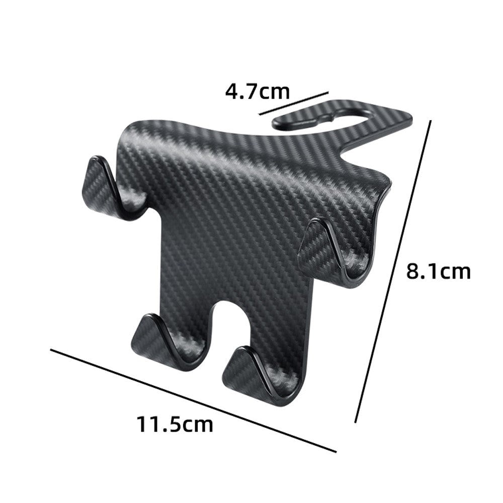 Smartphone Holder med Nakkestøtte Montering - Sort
