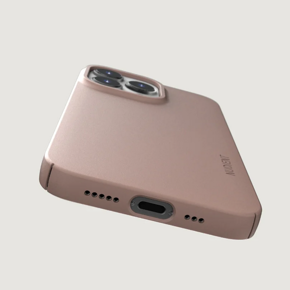 Nudient Thin Case V3 iPhone 13 Pro Cover - Dusty Pink