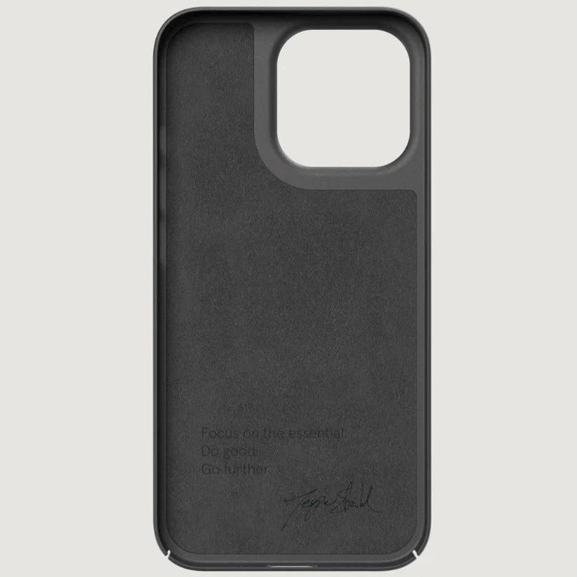 Nudient Thin Case V3 iPhone 13 Pro Cover - Stone Grey