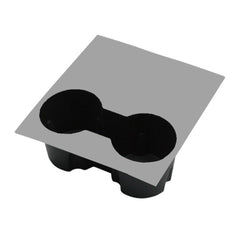 Silikone Kopholder til Armlæn Konsol i Tesla Model 3 (2017-22) / Model Y (2021-22) - Grå