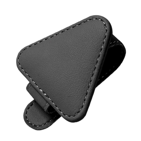 Magnetisk Holder til Bilens Solklap - Sort