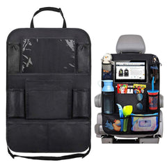 Bagsæde Organizer m. Tablet Holder - Sort