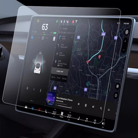 Tesla Model 3 / Y Mat Skærmbeskyttelse - Gennemsigtig