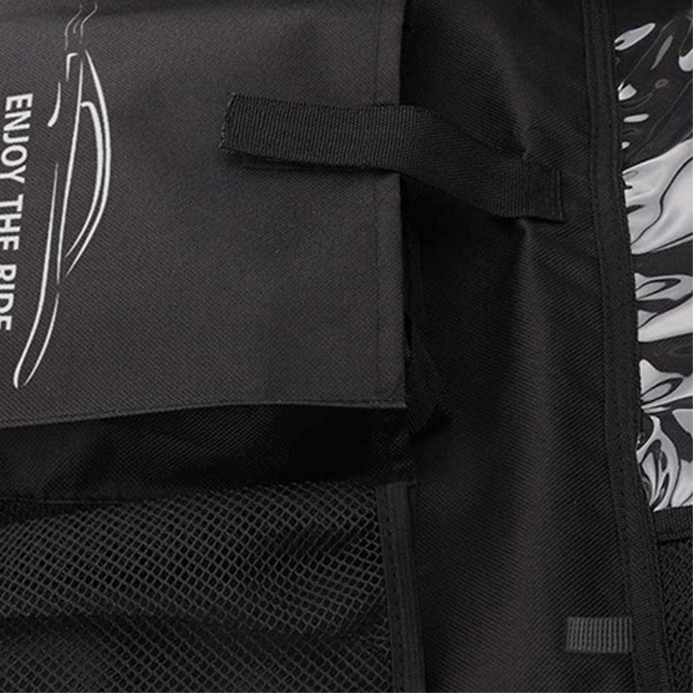 Bagsæde Organizer m. Indbygget Tablet Holder - Sort