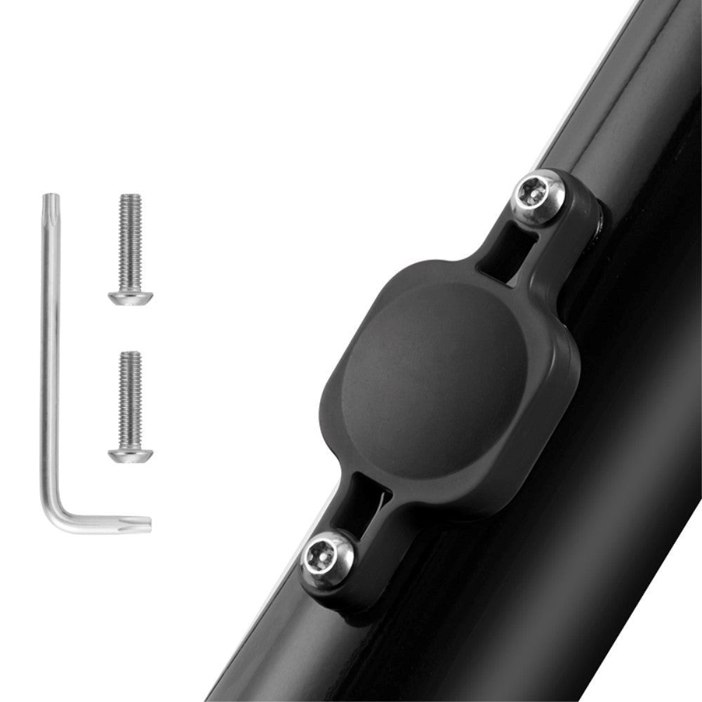 Apple AirTag 1. & 2. Gen. Plastik Cover m. Cykelmontering - Sort
