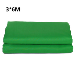 3 x 6 m Green Screen Baggrund - Grøn
