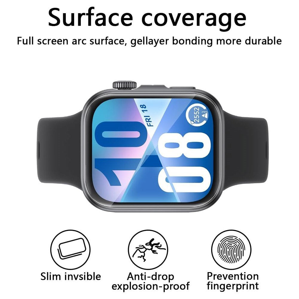 Huawei Watch Fit 4 Beskyttelsesfilm - 3 stk - Gennemsigtig