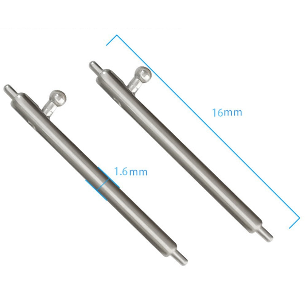 16mm Quick Release Metal Stifter til Smartwatch - 2 stk.