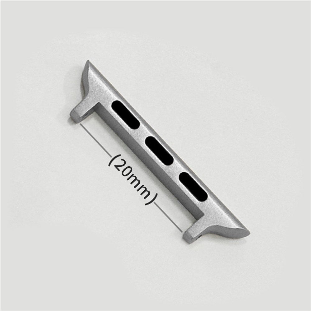 Apple Watch (38/40/SE/41/42mm) Rem Adapter 20mm - Silver