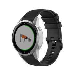 Smartwatch Silikone Rem (18mm) Riflet - Sort