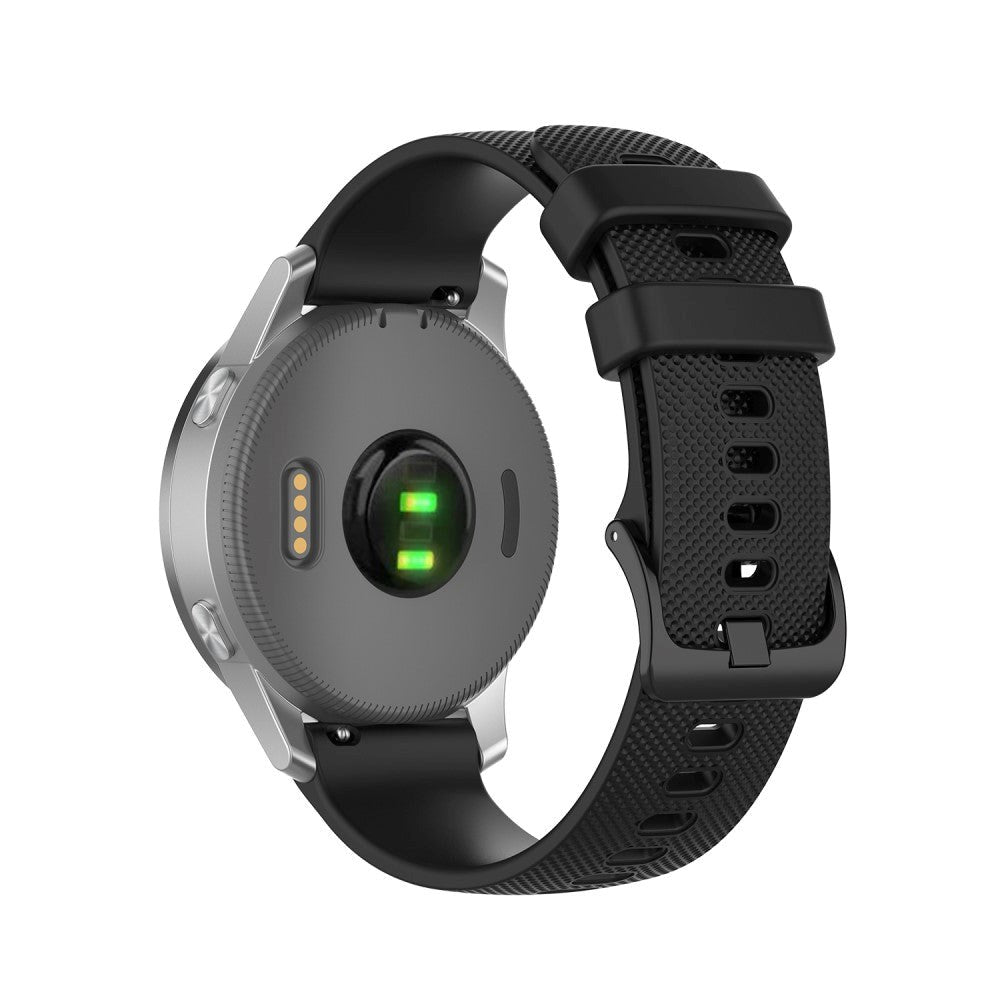 Smartwatch Silikone Rem (18mm) Riflet - Sort