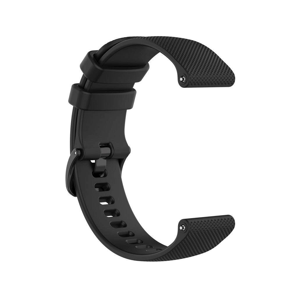Smartwatch Silikone Rem (18mm) Riflet - Sort
