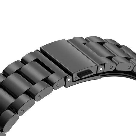 Smartwatch Rem Rustfri Stål (20mm) - Sort