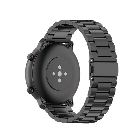 Smartwatch Rem Rustfri Stål (22mm) - Sort