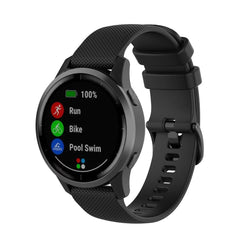 Smartwatch Silikone Rem (22mm) Riflet - Sort