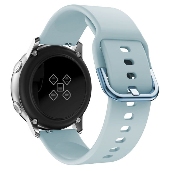 Smartwatch Silikone Rem (20mm) - Lyseblå