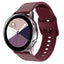 Smartwatch Silikone Rem (20mm) - Bordeux