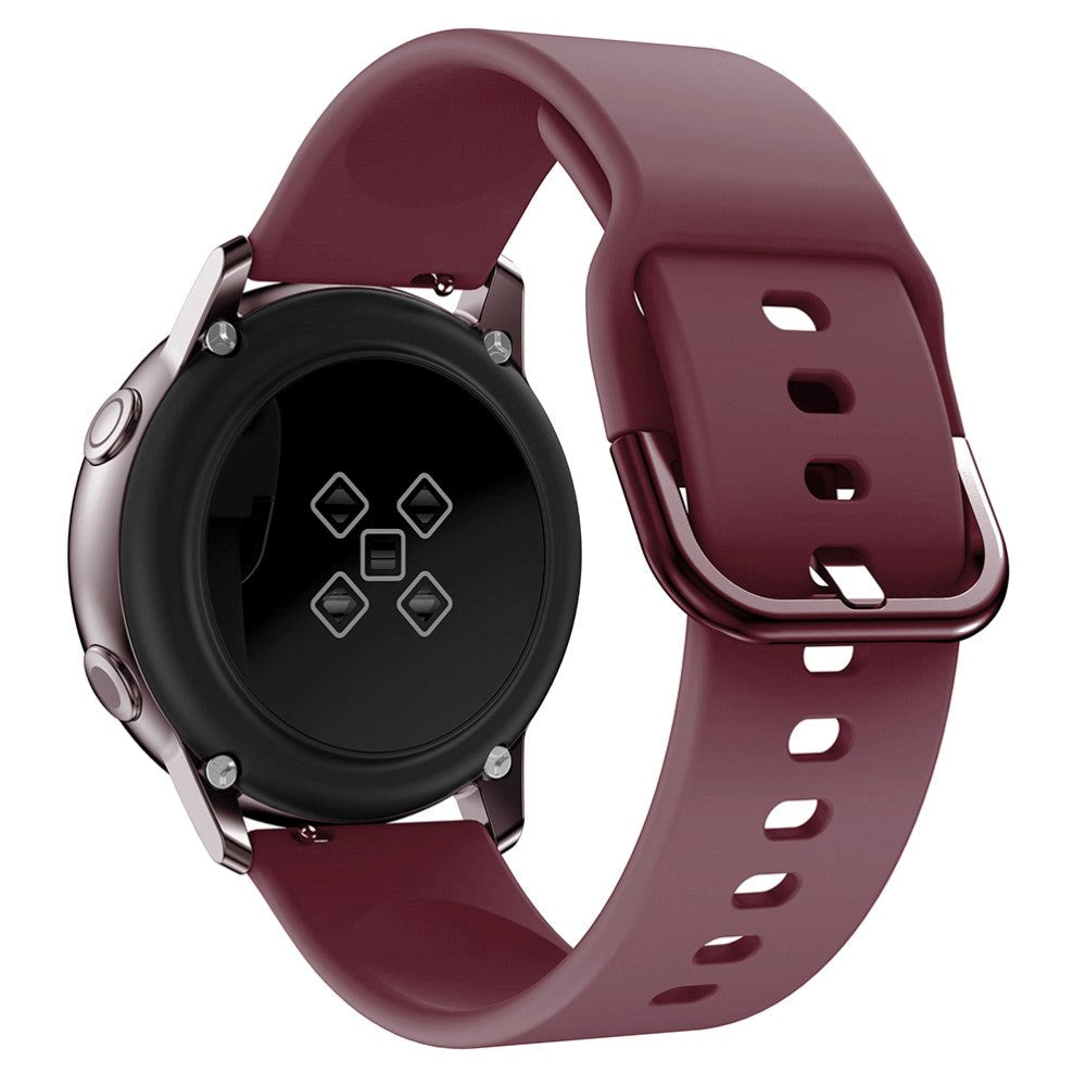 Smartwatch Silikone Rem (20mm) - Bordeux