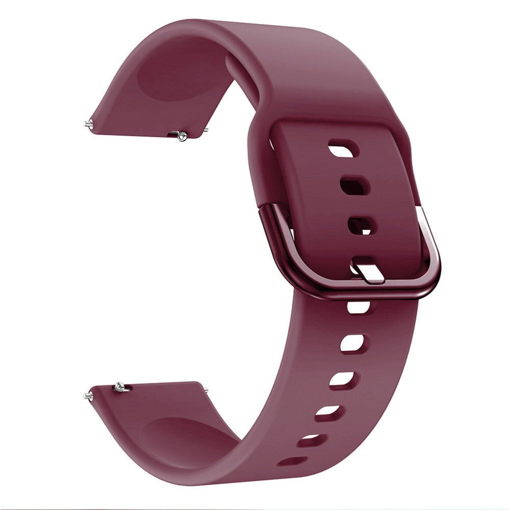 Smartwatch Silikone Rem (20mm) - Bordeux