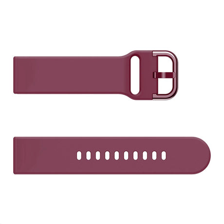Smartwatch Silikone Rem (20mm) - Bordeux