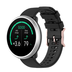 Smartwatch Silikone Rem (20mm) Ternet - Sort