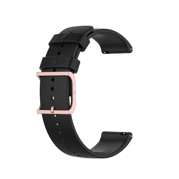 Smartwatch Silikone Rem (20mm) Ternet - Sort