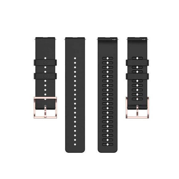 Smartwatch Silikone Rem (20mm) Ternet - Sort