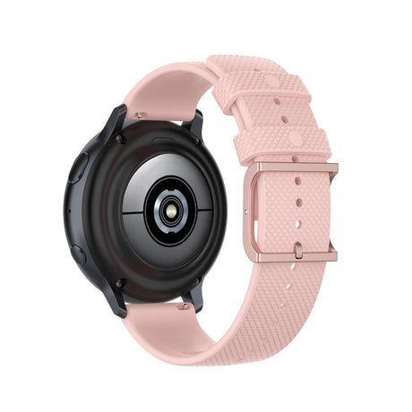 Smartwatch Silikone Rem (20mm) Prikket - Lyserød / Rose Gold