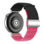 Universal 18mm EIDERWOOD Woven Urrem - Sort / Pink