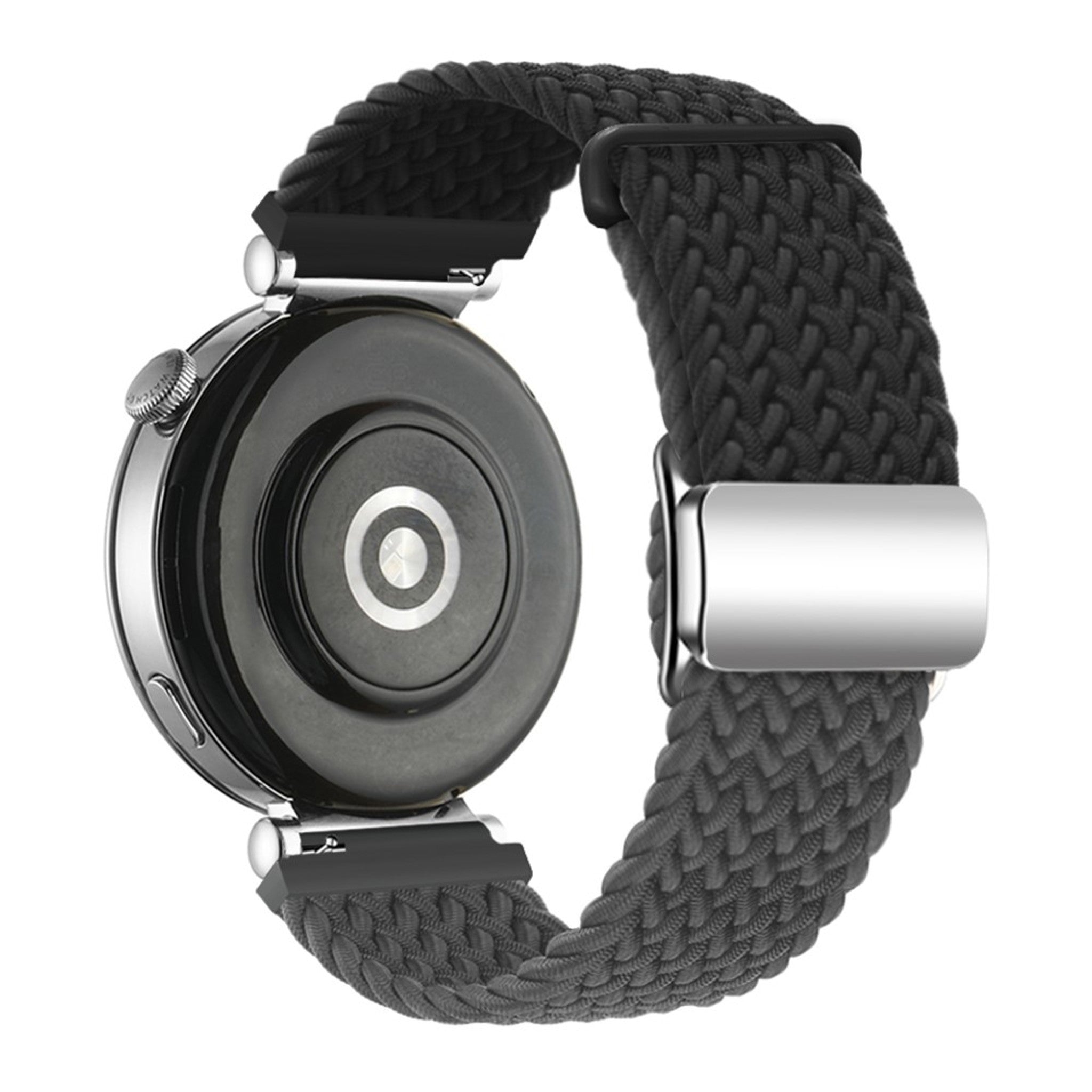 Universal 18mm EIDERWOOD Woven Urrem - Sort / Grå
