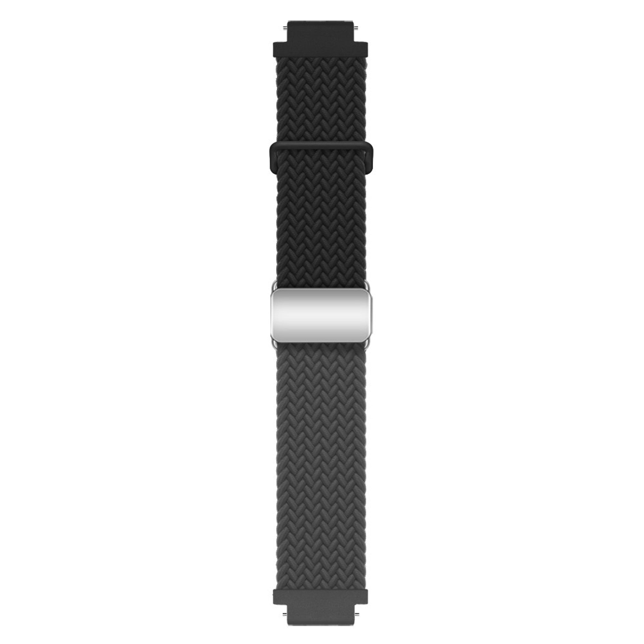Universal 18mm EIDERWOOD Woven Urrem - Sort / Grå