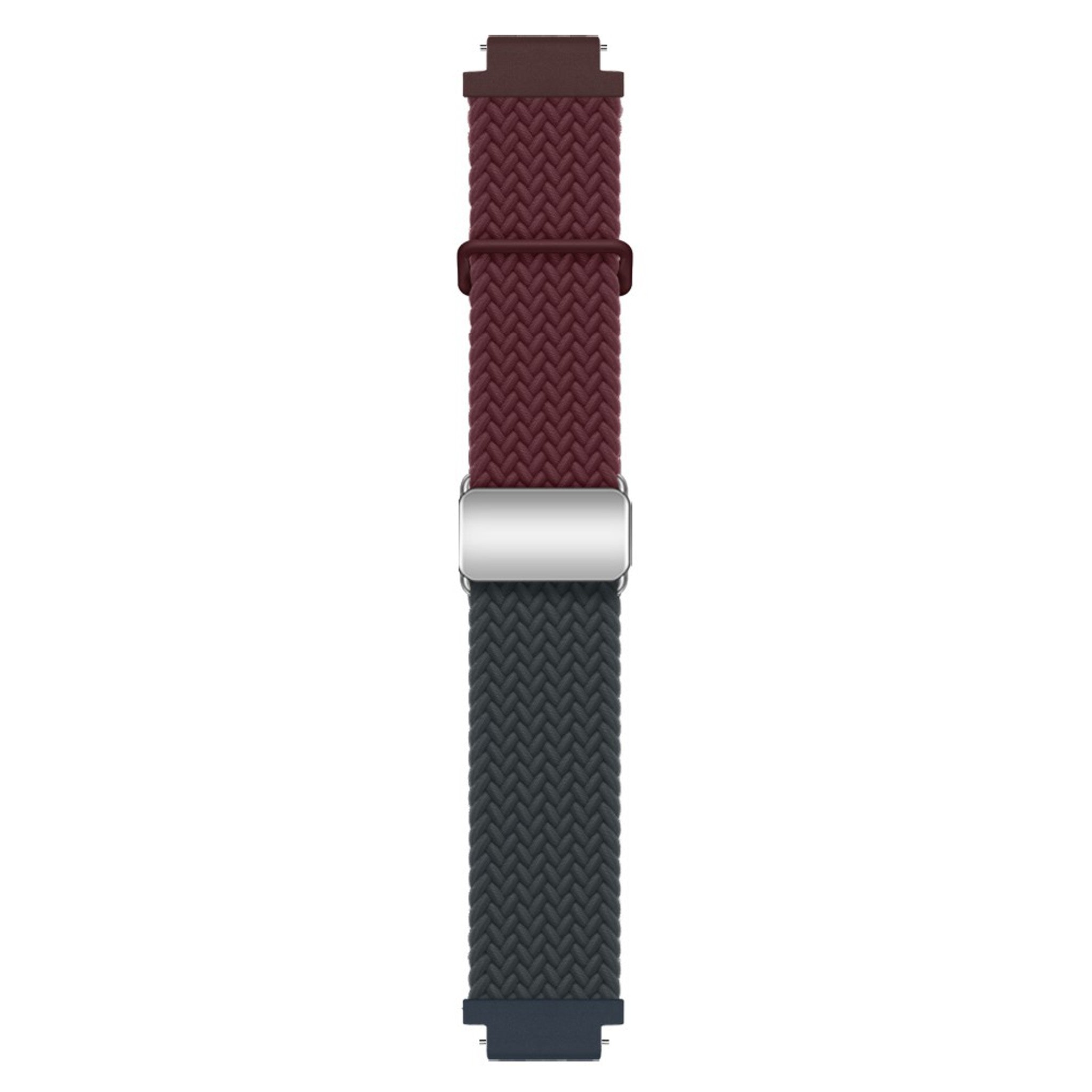 Universal 18mm EIDERWOOD Woven Urrem - Rød / Blå